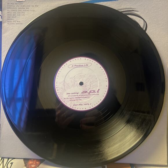 A Positive Life The Calling Vinyl LP UK 1993, Beyond NM - AWESOME! Electronica! - Picture 7 of 8